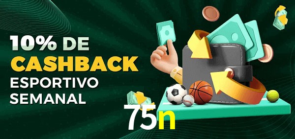 10% de bônus de cashback na 75n